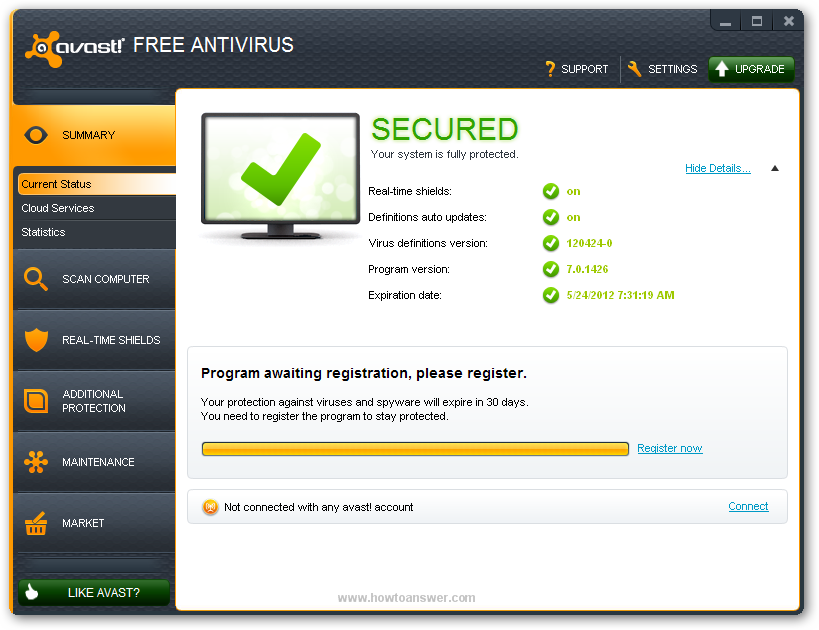 Avast 4.8.1229 professional edition home edition working ...