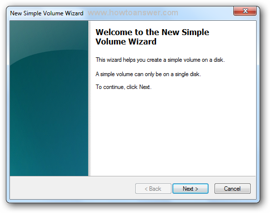 Welcome to the New Simple Volume Wizard