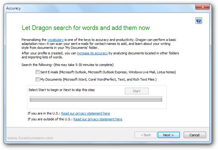 Let Dragon search for words and add them now