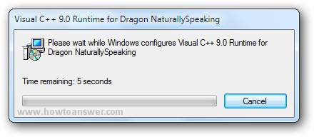 Visual C++ 9.0 Runtime for Dragon NaturallySpeaking