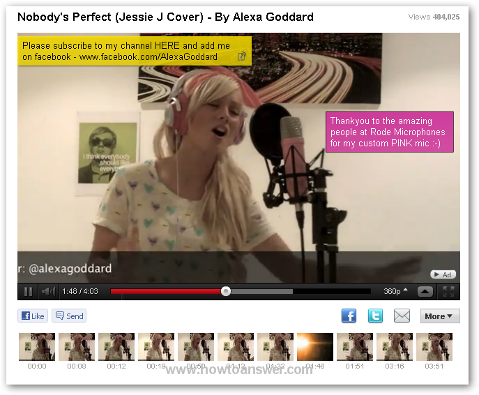 Nobody`s Perfect ( Jessie J Cover ) - By Alexa Goddard