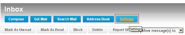 Road Runner email Settings