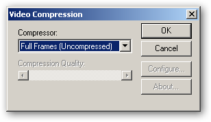 Compressor - Full Frames Uncompressed