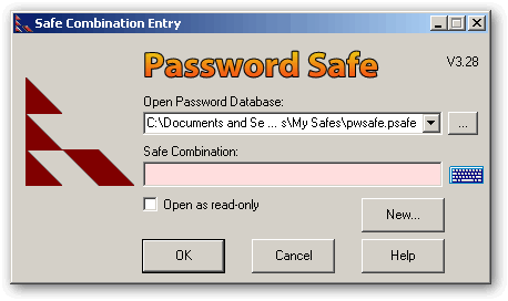 Open Password Safe database