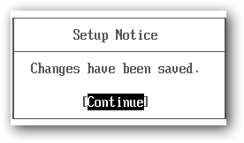 Changes have been saved