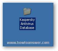 Folder renamed to Kaspersky Antivirus Database
