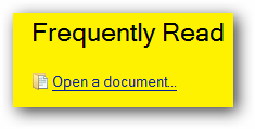 Open a document