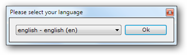 Please select your language