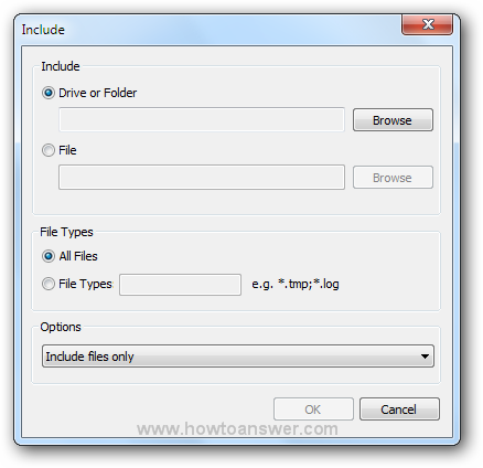 Include drive or folder in CCleaner