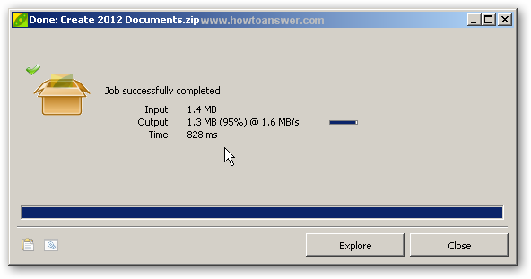 Compression completed